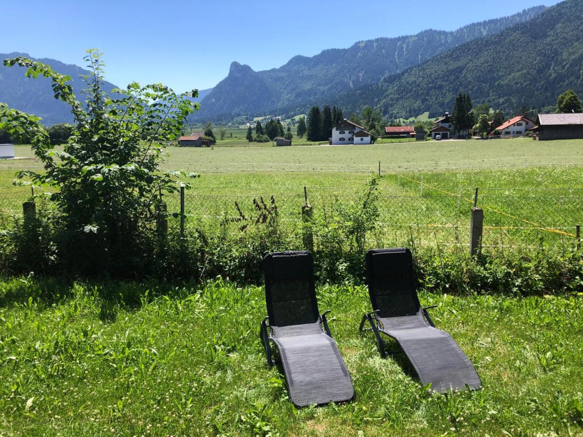 Ferienhaus Veronika Mit 2000Qm Garten Und Bergblick Unterammergau Dış mekan fotoğraf