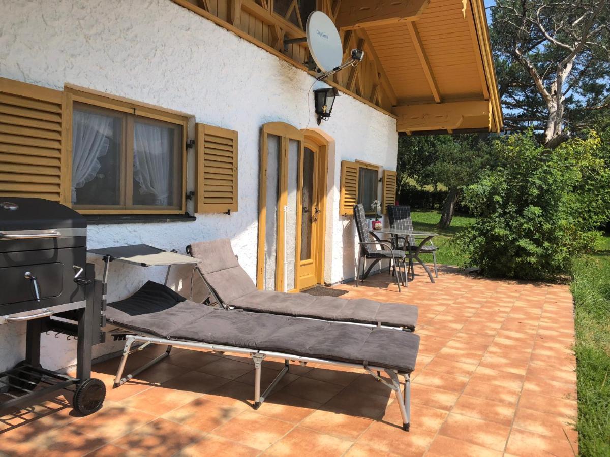 Ferienhaus Veronika Mit 2000Qm Garten Und Bergblick Unterammergau Dış mekan fotoğraf
