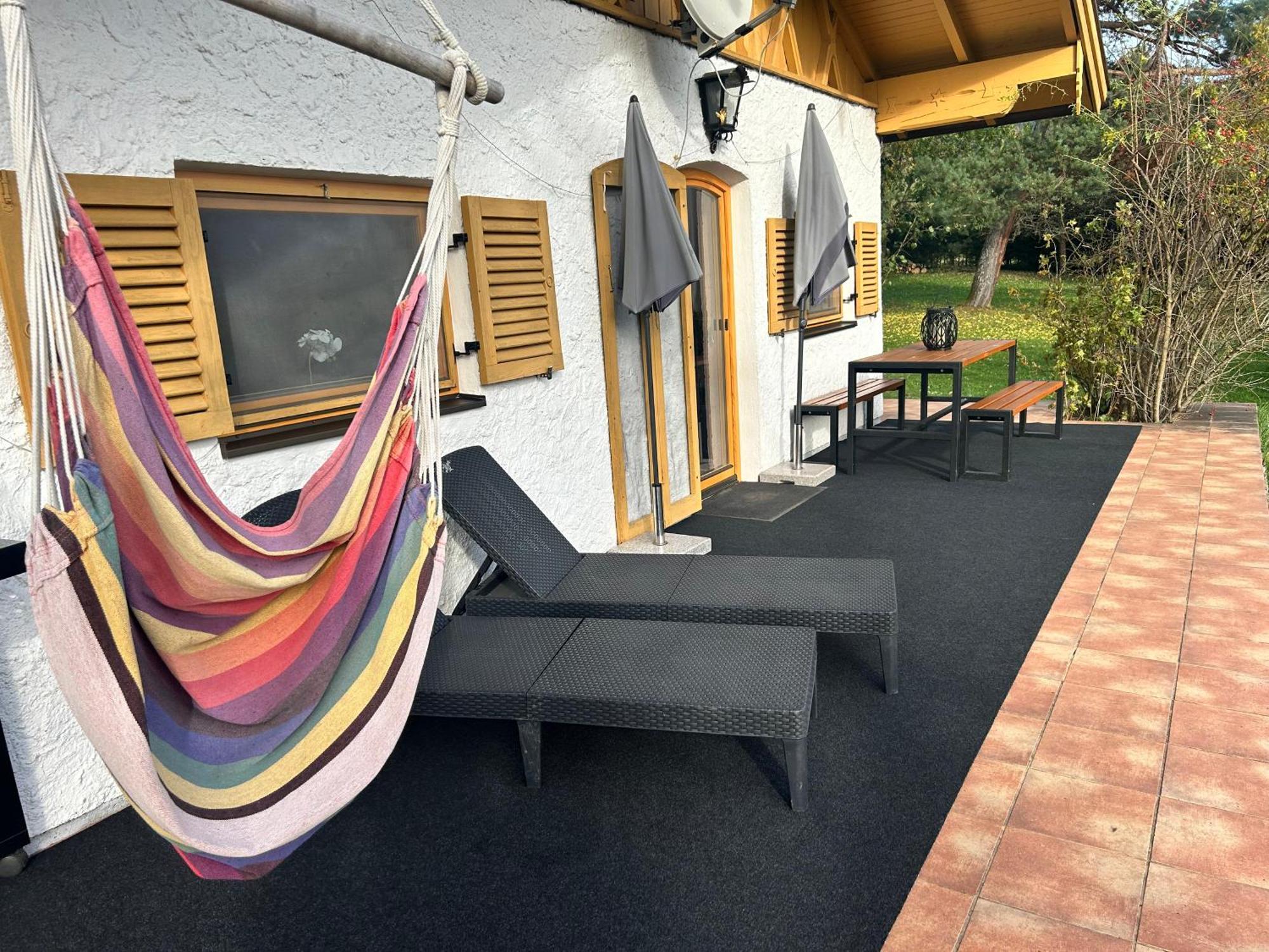 Ferienhaus Veronika Mit 2000Qm Garten Und Bergblick Unterammergau Dış mekan fotoğraf